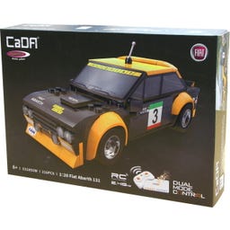 Fiat Abarth 131 1:20 schwarz 2,4GHz Bricks - 1 Stk