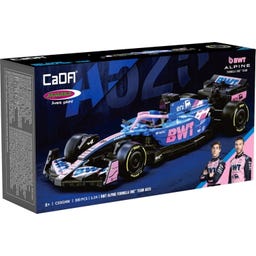 BWT Alpine Formula One™ Team A525 1:24 blau Bricks - 1 Stk