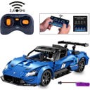 CaDA Maserati GT2 1:14 blau 2,4GHz Bricks - 1 Stk