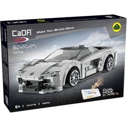 CaDA Lotus Evija 1:18 grau 2,4GHz Bricks - 1 Stk