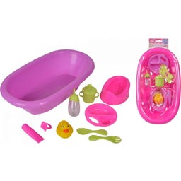 New Born Baby Puppenbadewanne - 1 Set
