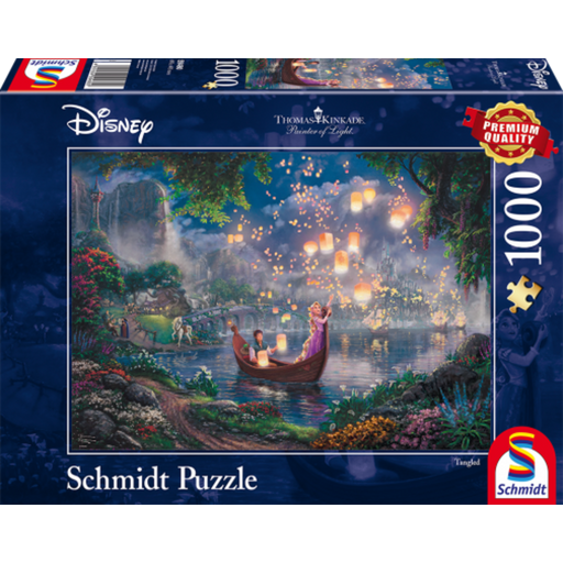 Disney Rapunzel - Thomas Kinkade, 1000 Teile - 1 Stk
