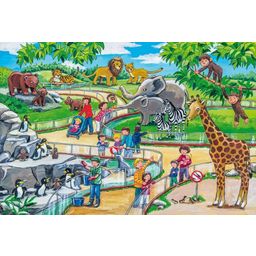 Schmidt Spiele A Day At The Zoo, 24 Pieces - 1 item
