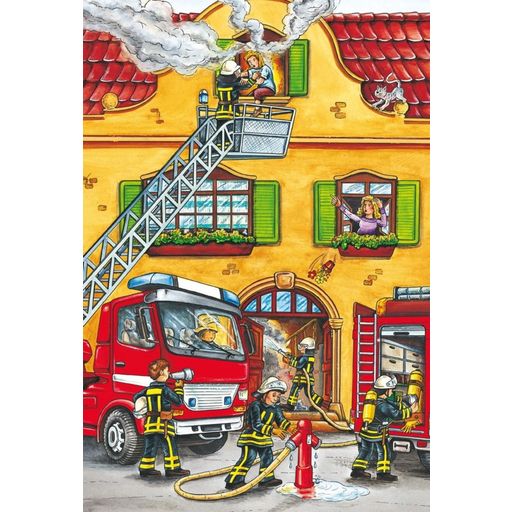 Schmidt Spiele Fire Brigade And Police, 24 Pieces - 1 item