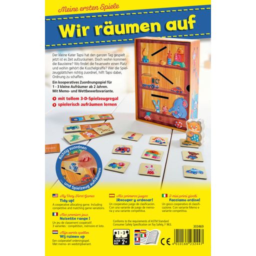 GERMAN - Meine ersten Spiele – Wir räumen auf - 1 item