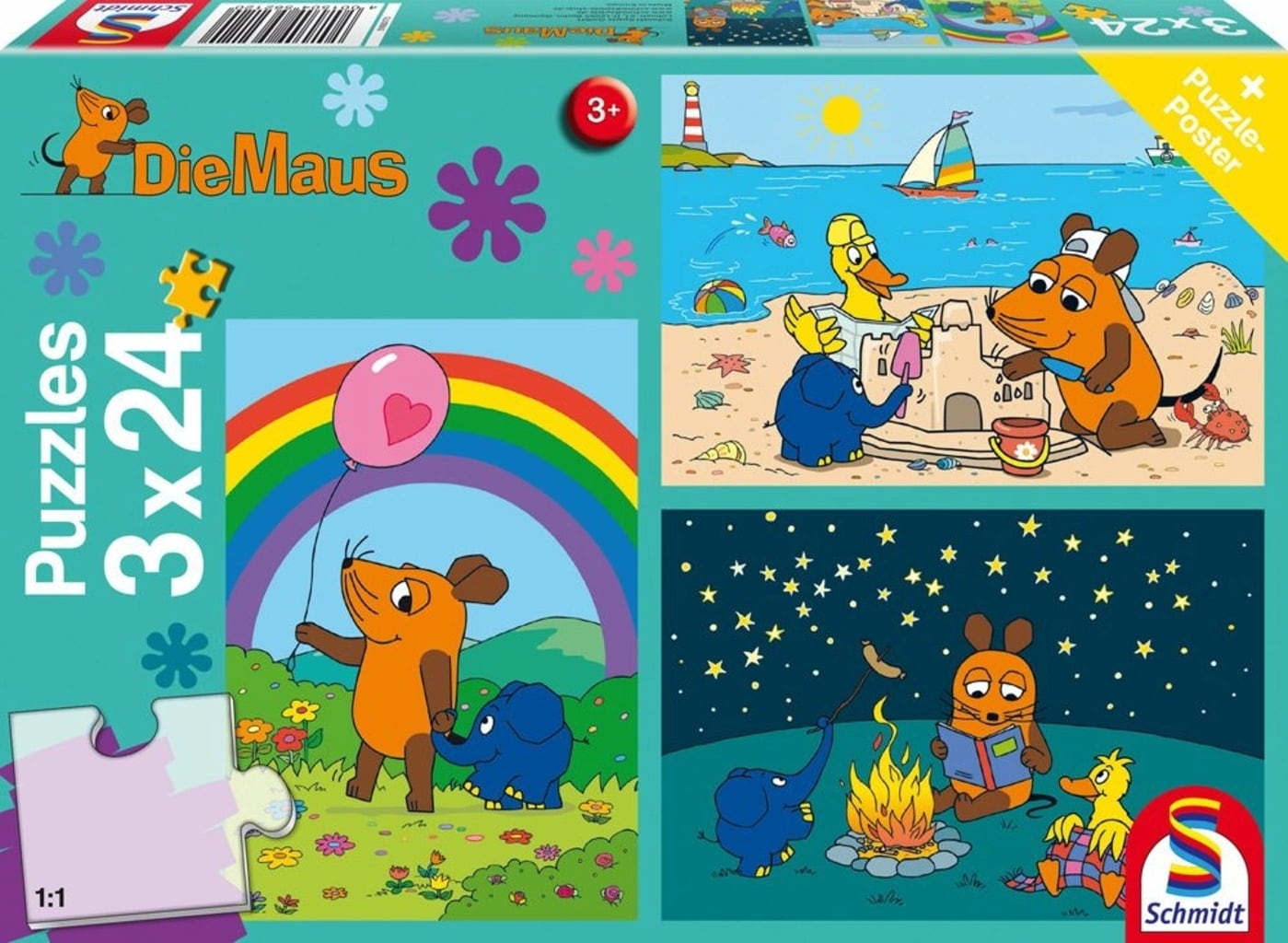 Die Maus - Gute Freunde, 3x24 Teile
