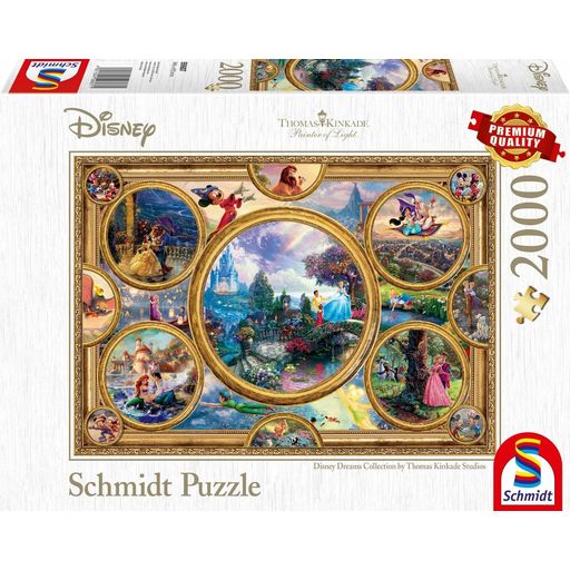 Schmidt Spiele Disney Dreams Collection, 2000 Teile - 1 Stk