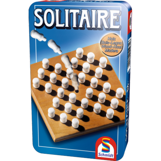 Schmidt Spiele Solitaire in Metal Box - 1 item