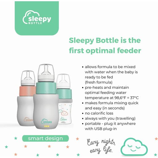 Sleepy Bottle Babyflaschenwärmer und -zubereiter