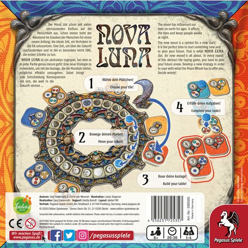 Nova Luna (Edizione Spielwiese) (IN TEDESCO E INGLESE) - 1 pz.