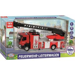 Fire Engine Ladder Truck with Light and Sound - 1 item