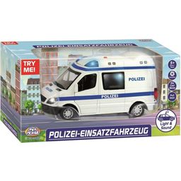 Toy Place Police Van with Light and Sound 1:32 - 1 item