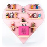 BOARTI Heart Wall Shelf, Pink