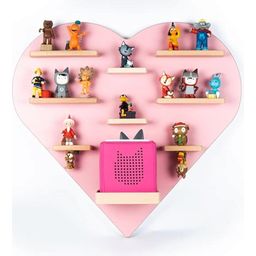 BOARTI Heart Wall Shelf, Pink