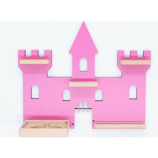 BOARTI Castle Wall Shelf, Pink - 1 item