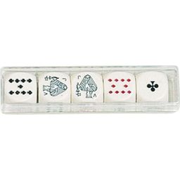 Piatnik & Söhne Poker Dice, 16 mm (5 pieces) - 1 item