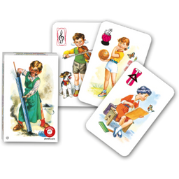 Black Peter Card Game - Illustrations of Children