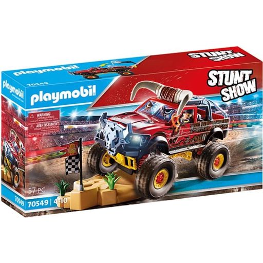 PLAYMOBIL 70549 - Stuntshow Monster Truck Horned - 1 k.