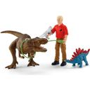 41465 - Dinozavri - Tiranozaver rex napad - 1 k.