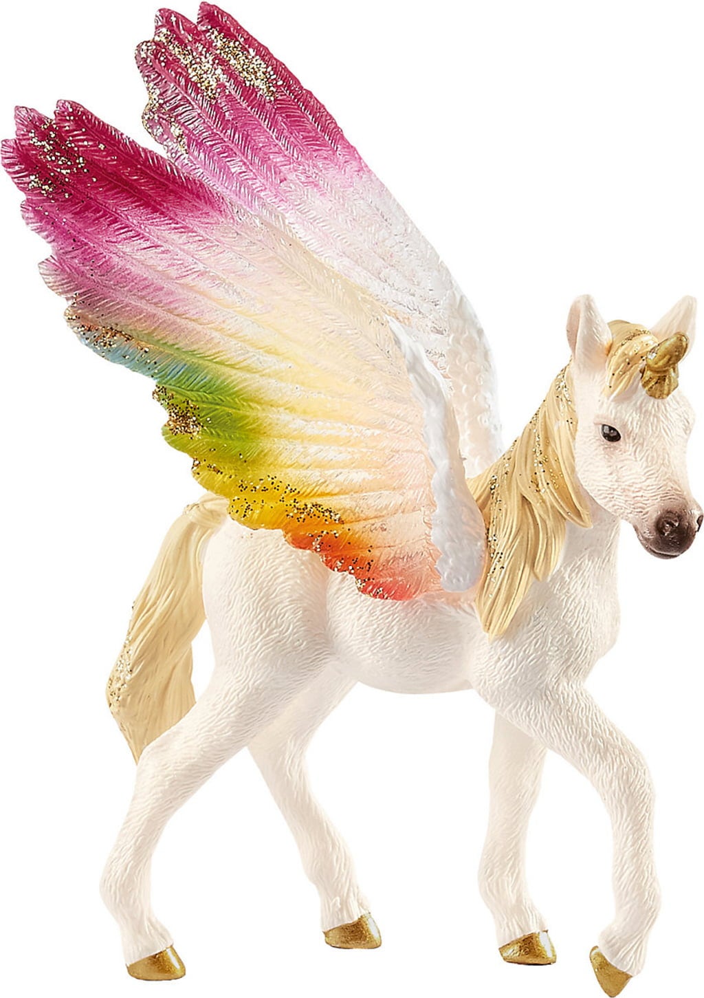 70577 - bayala - Geflügeltes Regenbogeneinhorn Fohlen - 1 Stk