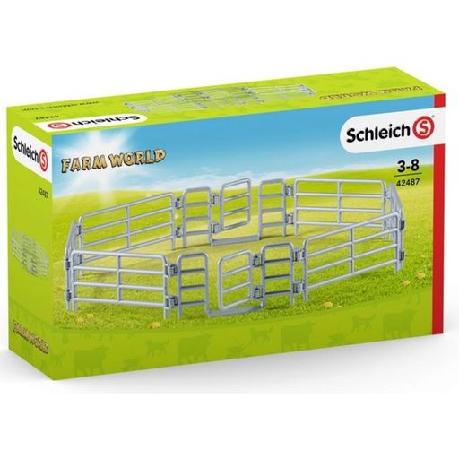 Schleich 42487 - Farm World - Recinto Argentato - 1 pz.