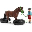 Schleich 42482 - Farm World - Pony Agility Race - 1 item