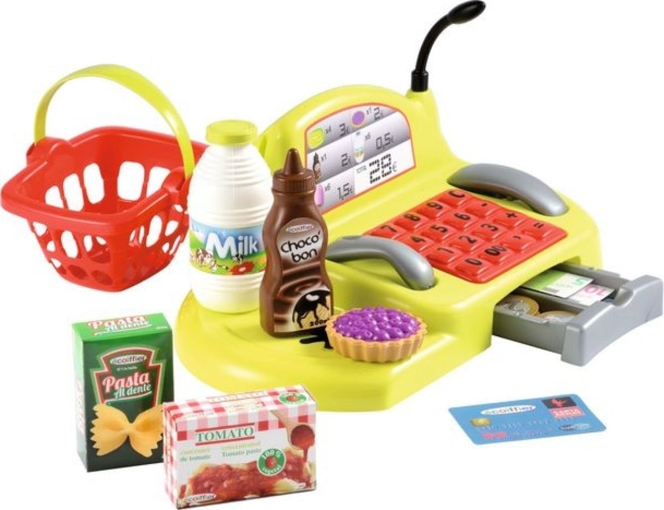 Registratore di Cassa del Supermercato con Accessori - 1 pz.