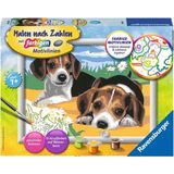 Ravensburger Paint By Numbers - Jack Russell Puppies
