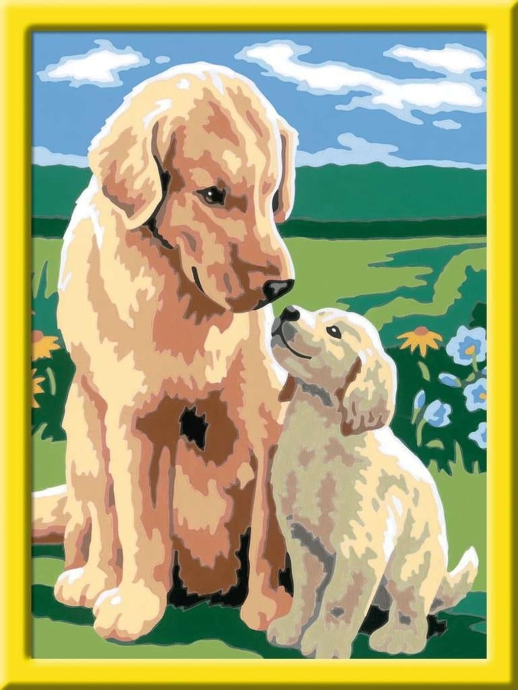 Painting by Numbers - Amore Materno (CONFEZIONE E ISTRUZIONI IN TEDESCO) - 1 pz.