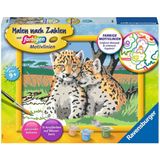 Ravensburger Painting by Numbers - Little Leopards
