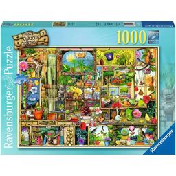 Puzzle - Grandiozna vrtna polica, 1000 delov - 1 k.