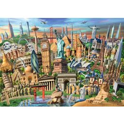 Puzzle - Sights Of The World, 1000 Pieces - 1 item