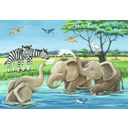 Puzzle - Animal Babies From Around The World, 2 x 12 Pieces - 1 item