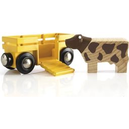 Brio Cow and Wagon - 1 item
