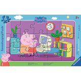 Ravensburger Puzzle - Peppa am Computer, 15 Teile