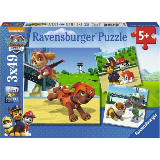 Ravensburger Puzzle - Paw Patrol, 3 x 49 delov - 1 k.
