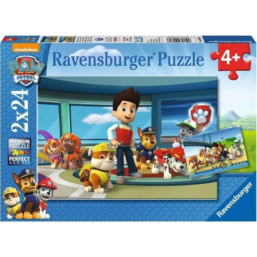 Puzzle - Paw Patrol, Helpful Noses, 2x 24 Pieces - 1 item