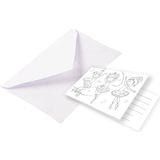"Little Dancer"  Invitation Cards & Envelopes, 8