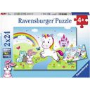 Ravensburger Puzzle - Cute Horses, 2x 24 Pieces - 1 item