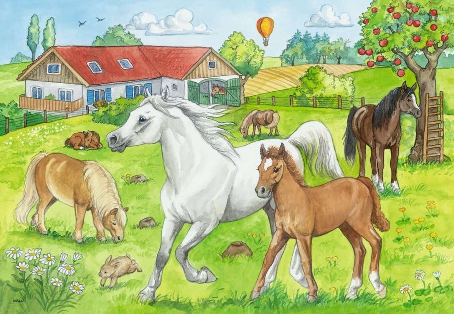 Ravensburger Puzzle - Al Maneggio, 2 x 24 Pezzi - 1 pz.