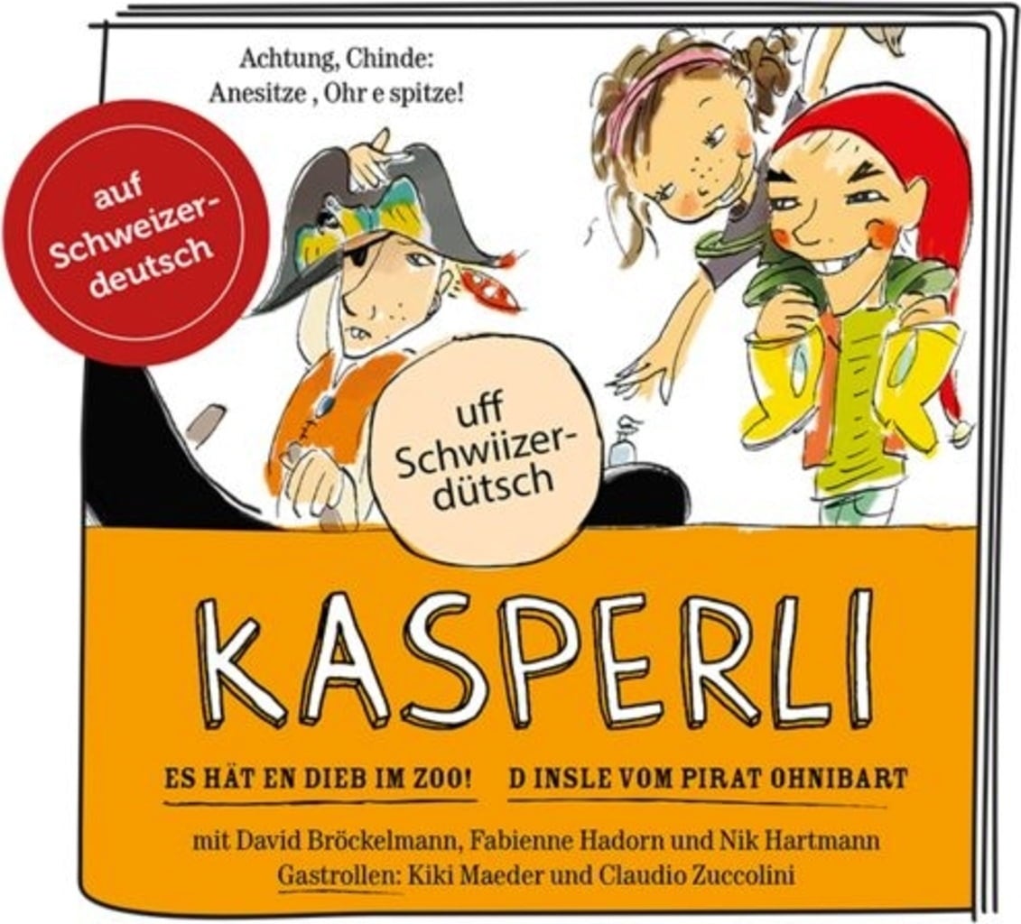 Tonie - Kasperli - Im Zoo! / Pirat Ohnibart (In Tedesco Svizzero) - 1 pz.