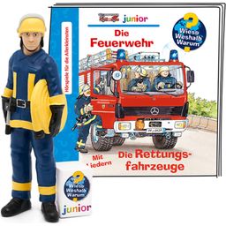 Tonie Hörfigur - Wieso Weshalb Warum Junior - Die Feuerwehr/Die Rettungsfahrzeuge (Tyska) - 1 st.