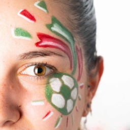 namaki Supporter Pencil Kit - Green-White-Red