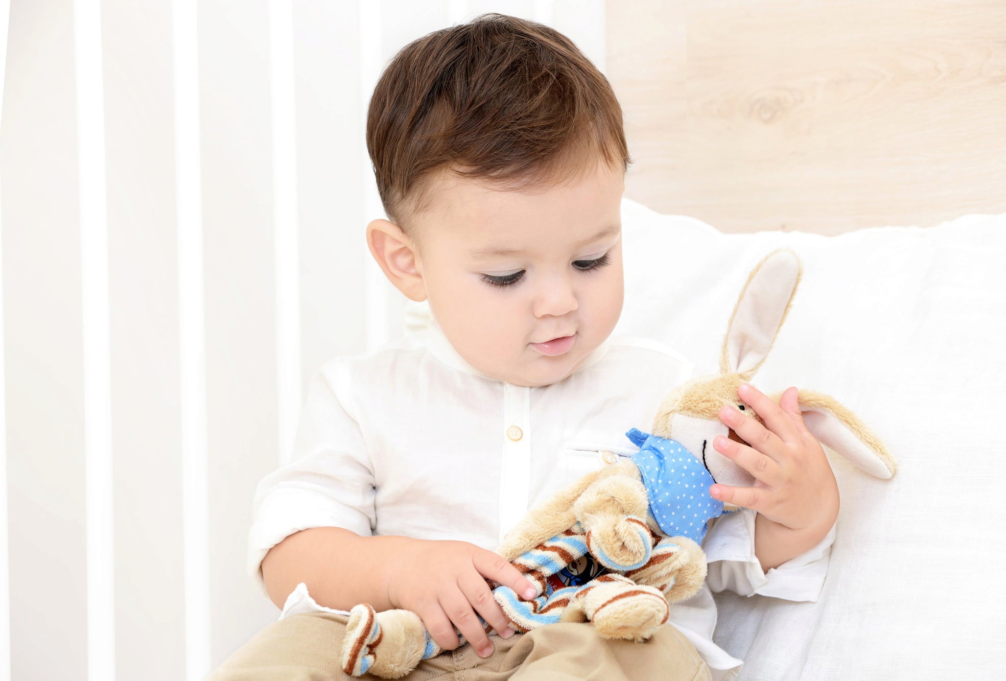 sigikid Schnuffeltuch Hase, Semmel Bunny - 1 Stk
