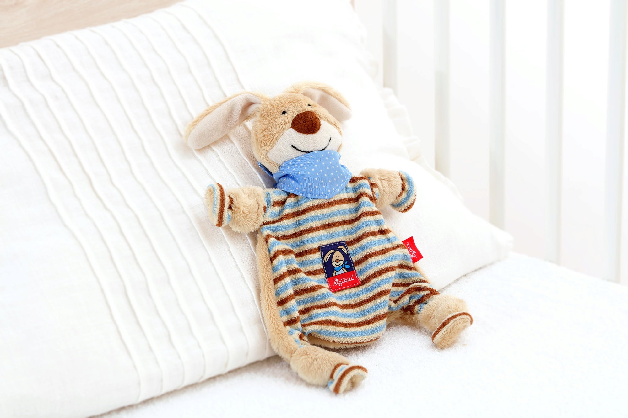 sigikid Schnuffeltuch Hase, Semmel Bunny - 1 Stk