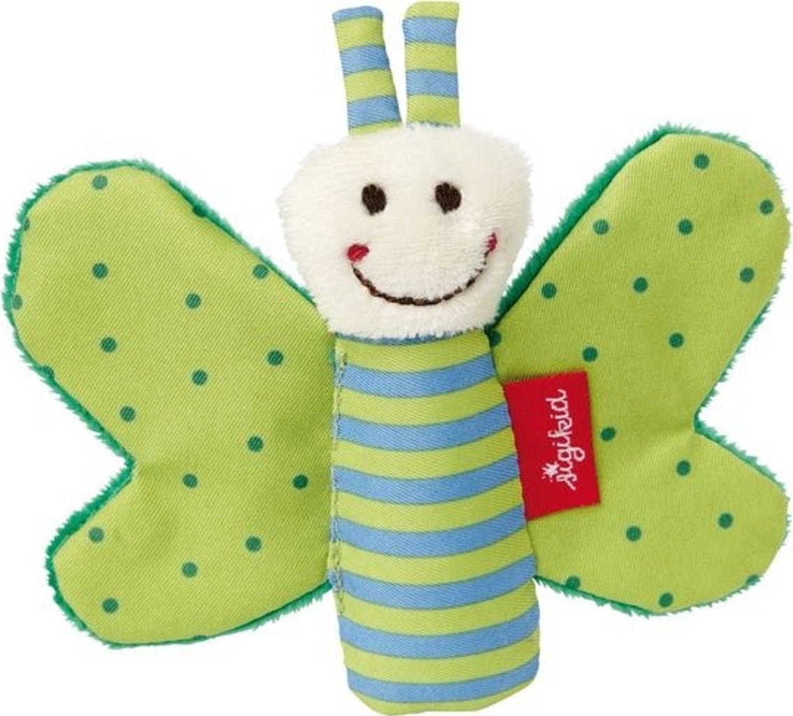 sigikid Red Stars - Knister-Schmetterling