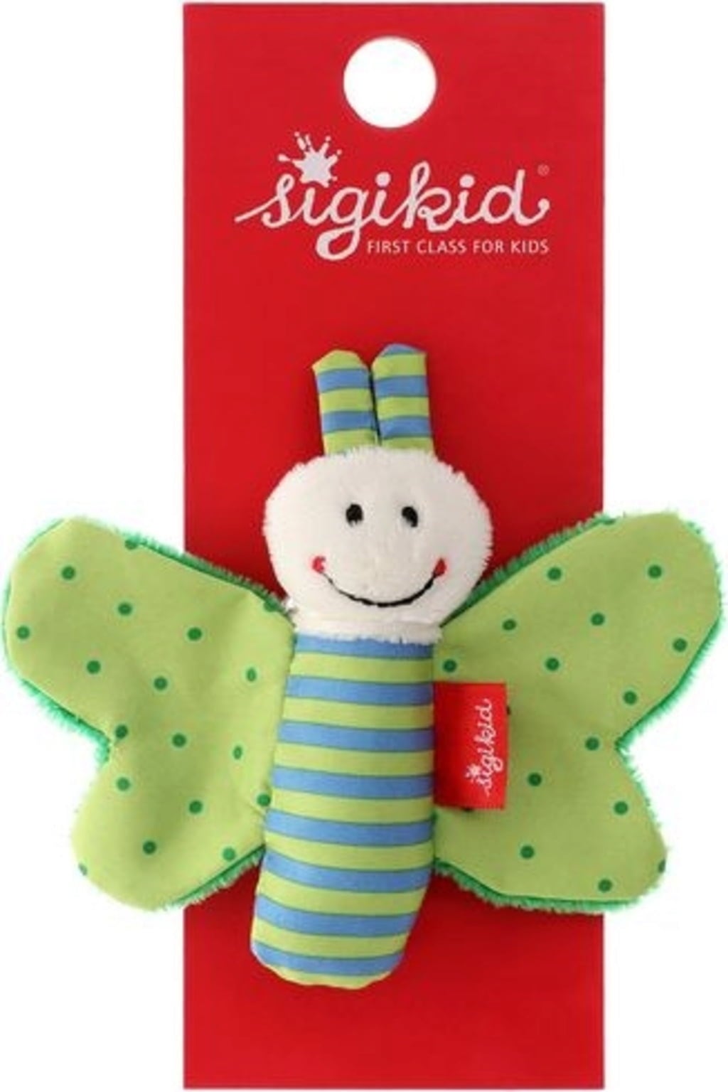 sigikid Red Stars - Knister-Schmetterling - 1 Stk