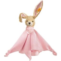 Steiff Hoppel Rabbit Comforter, Pink, 28cm - 1 item