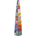 Djeco 10 Fun Blocks Stacking Tower - 1 item