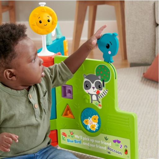 Fisher Price Sit-to-Stand Activity Book with Music - 1 item